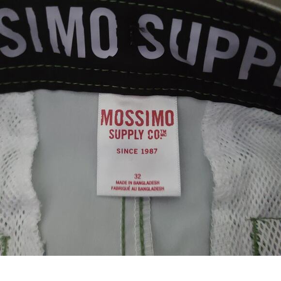 NEW Mossimo Supply Co swim board shorts LOT - green camo / black geometric - 32 - Picture 7 of 8